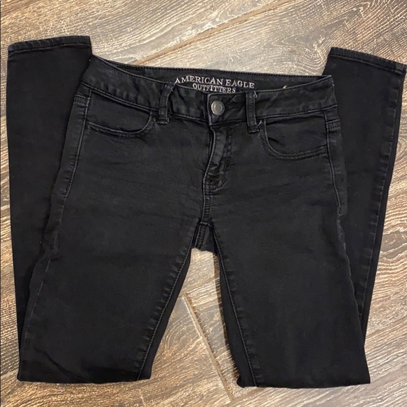 American Eagle Outfitters Denim - American Eagle Outfitters Black Jeans Size 0